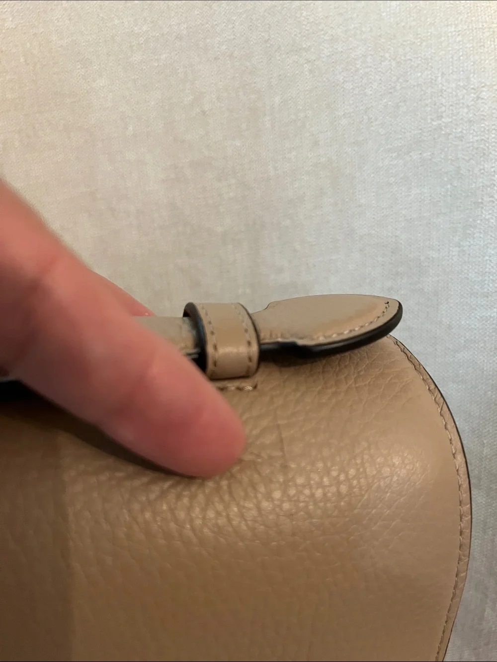 Coach Taupe Signature Canvas Satchel with Leather Flap